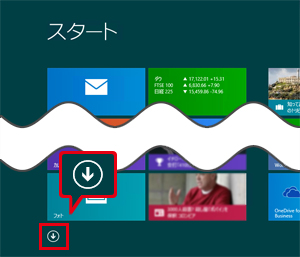 Win8.1 スタート画面